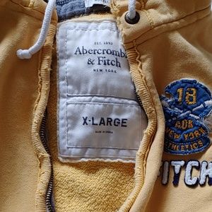 Abercrombie and Fitch Men's Hooded Sweatshirt